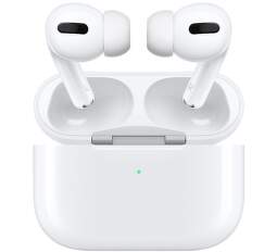 Apple AirPods Pro bílé sluchátka s nabíjecím pouzdrem