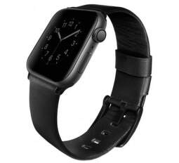 Uniq Mondain řemínek pro Apple Watch 44 mm, černá