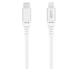 Winner USB-C/Lightning datový kabel 1m, bílá