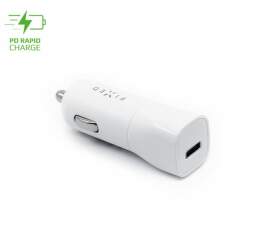 Fixed autonabíjačka USB-C 18W biela