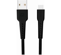 Swissten dátový kábel USB-C 1 m čierna