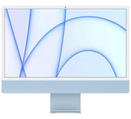 Apple iMac 24" (2021) 4,5K Retina M1 / 7-jadrové GPU / 8 GB / 256 GB MJV93CZ/A modrý