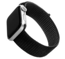 Fixed Nylon Strap remienok pre Apple Watch 38/42mm čierny