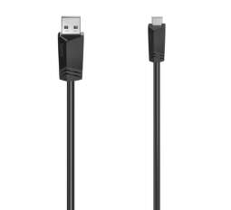 Hama mini USB 1,5 m černý