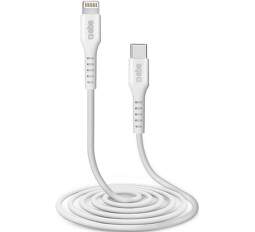 SBS USB-C/Lightning kabel 2 m bílý