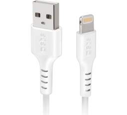SBS USB/Lightning kabel 3 m bílý