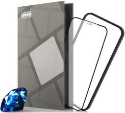 Tempered Glass Protector 55 karátové safírové sklo pro Apple iPhone 12/12 Pro černé