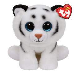 TY TUNDRA biely tiger 15 cm plyšová hračka