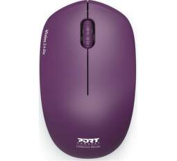 PORT CONNECT Wireless Mouse fialová