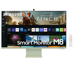 32" Samsung Smart Monitor M8 zelený