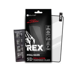 Sturdo Rex Full Glue 5D sklo pro Xiaomi Redmi Note 11 černé