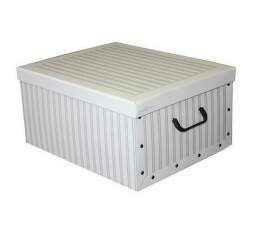 Compactor úložná krabica 50x40x25 cm sivo-biela.1
