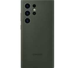 Samsung Silicone Case puzdro pre Samsung Galaxy S23 Ultra khaki (1)