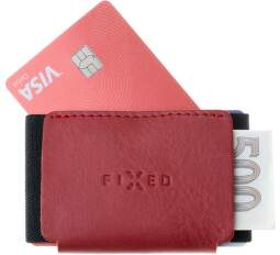 Fixed Tiny Wallet kožená peněženka červená