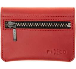 Fixed Tripple Wallet kožená peňaženka červená