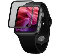 Fixed 3D Full Cover sklo pro Apple Watch Series 7 41 mm černé