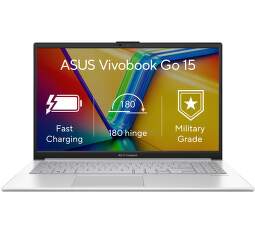 ASUS VivoBook Go 15 E1504GA-BQ246W stříbrný