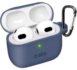 SBS silikonové pouzdro pro Apple AirPods 3 modré
