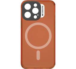 case&me Neon pouzdro s MagSafe pro iPhone 14 Pro oranžové