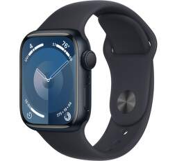 Apple Watch Series 9 GPS 41 mm půlnočně modrý hliník S/M