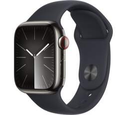 Apple Watch Series 9 GPS + Cellular 41 mm grafitová nerezová ocel M/L