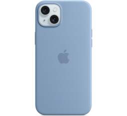 Apple silikonové pouzdro pro Apple iPhone 15 Plus MagSafe ledově modré