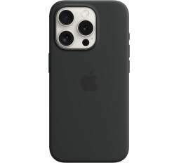 Apple silikonové pouzdro pro Apple iPhone 15 Pro MagSafe černé