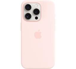 Apple silikonové pouzdro pro Apple iPhone 15 Pro MagSafe růžové