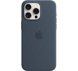 Apple silikonové pouzdro pro Apple iPhone 15 Pro Max MagSafe bouřkově modré