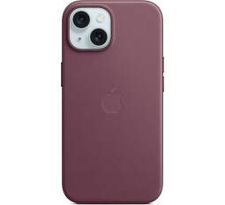 Apple FineWoven puzdro s MagSafe pre iPhone 15 Mulberry purpurové (1)