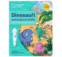 Kouzelné čtení – Dinosauři samolepková kniha
