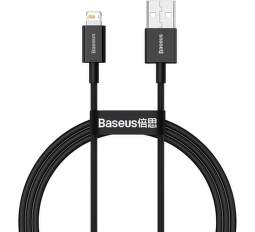 Baseus Superior datový kabel USB-A/Lightning 2,4 A 1 m černý