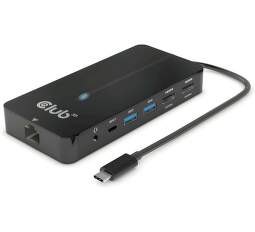 Club 3D CSV-1595 USB-C hub 7v1 (2x HDMI, 2x USB-A, RJ-45, USB-C, 3,5 mm jack)
