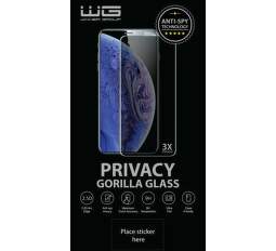 Winner 4D Anti-Spy sklo pro iPhone 13/13 Pro/14 transparentní