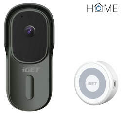 iGET Home Doorbell DS1+ Chime CHS1
