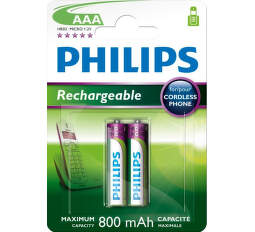 Philips MultiLife 800mAh AAA (HR03), 2ks
