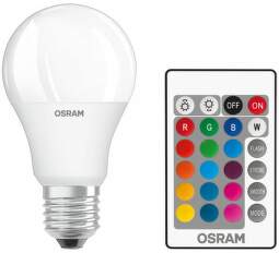 OSRAM ST CLAS A 60 RGBW 60 FR 9 W2700K E27 (1)