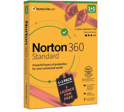 Norton 360 Standard 1Z/1R + 1 licence zdarma