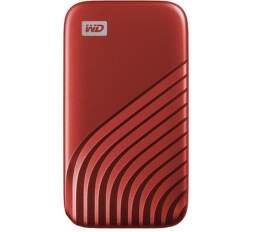 WD My Passport SSD 2TB USB-C červený