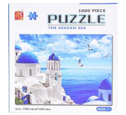 Mikrotrading puzzle 70x50 cm Egejské more 1000 ks