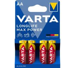 VARTA Longlife Max Power AA (LR6) 4 ks