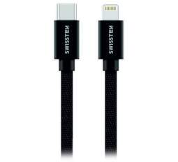 Swissten datový kabel USB-C/Lightning 1,2 m MFi černý
