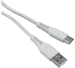 DPM biodegratovatelný kabel USB/USB-C 1 m šedý