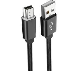 Winner datový kabel Mini USB 1 m černý