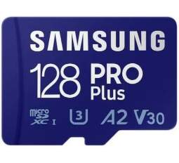 Samsung PRO Plus MicroSDXC paměťová karta 128 GB + SD adaptér