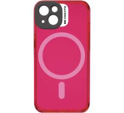 case&me Neon pouzdro s MagSafe pro iPhone 14 Plus růžové
