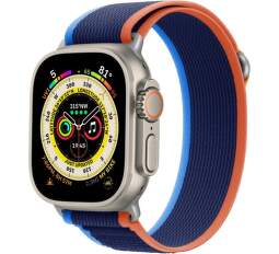 Cubenest Trail Loop řemínek pro Apple Watch 42-49 mm modro-oranžový