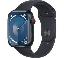 Apple Watch Series 9 GPS + Cellular 45 mm temně inkoustový hliník S/M