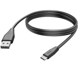 Hama kabel USB/USB-C 3 m černý