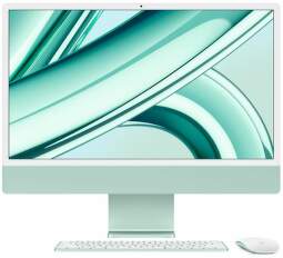 Apple iMac 24" (2023) 4,5K Retina M3/8jádrové GPU/8 GB/256 GB/MQRN3CZ/A zelený